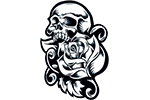 Cr�ne rose
