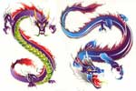 4 Dragons et roses
