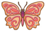 Papillon glossy