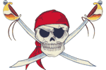Crâne pirate