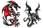 Dragons tribaux